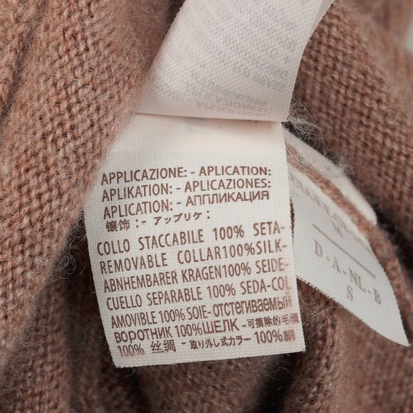 Brunello Cucinelli Light Brown Cashmere Silk-Tank Sweater Set - Picture 10 of 10